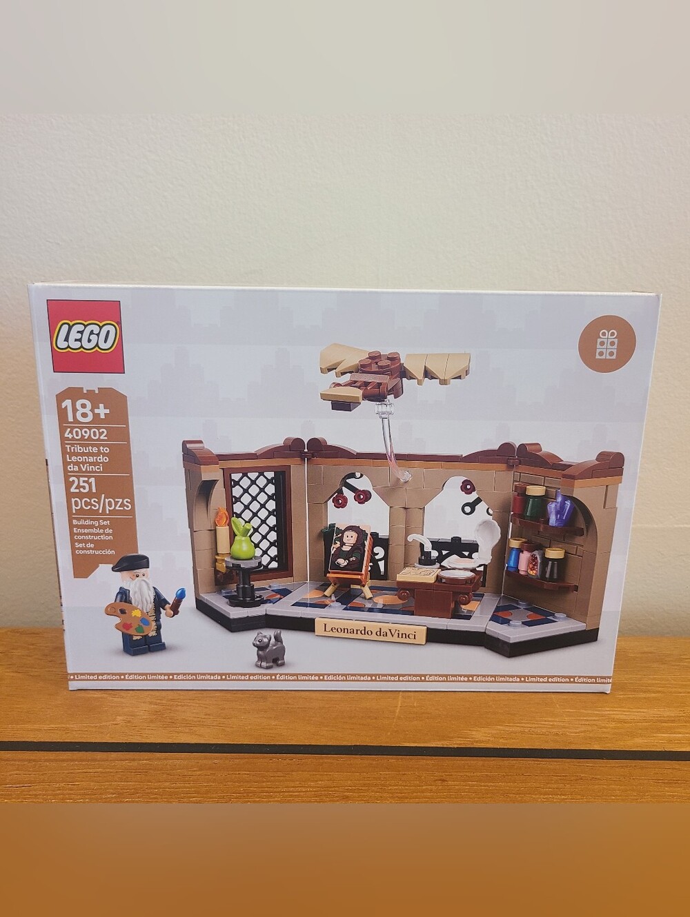 NIB Lego 40902 Limited Edition Tribute to Leonardo da Vinci - Picture 2 of 10